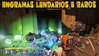 Destiny Dicas e Truques  Como farmar engramas lendários e raros Apos o Patch [upl. by Anirod593]