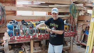 Clamping tricks for an oversized barn door with Gary Striegler [upl. by Lalad]