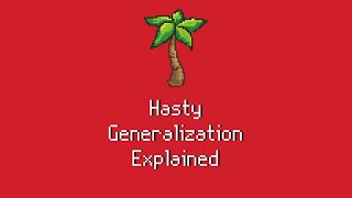 Hasty Generalization Explained Vertical Video  Logical Fallacies in 60 Seconds [upl. by Atile]