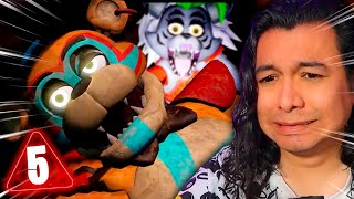 FREDDY PIDE AYUDA Y ME PERSIGUE UNA LOBA PELUDA FIVE NIGHTS AT FREDDYS SECURITY BREACH 5 [upl. by Eeloj]