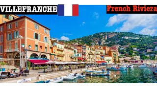 🇫🇷VILLEFRANCHE SUR MER  Walk in my favorite village of the French Riviera [upl. by Sheilah]