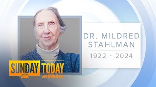 Mildred Stahlman neonatal care pioneer dies at 101 [upl. by Kaitlynn732]