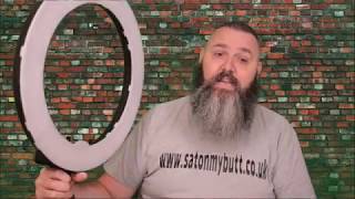 Review of the IVISII 19 Inch LED Ring Light from CAIYING EU fulfilled by Amazon [upl. by Horter]