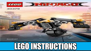 LEGO Instructions  The LEGO Ninjago Movie  30379  Quake Mech  Promotional [upl. by Ramalahs]