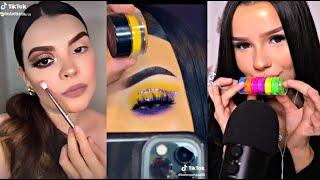 Tutorial de maquillaje para salida de noche fácil y lindos⚘TiktokCompilation [upl. by Manon246]