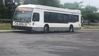 NFTA Metrobus Full Route 32 Thruway Mall bus 2261 [upl. by Isaak]