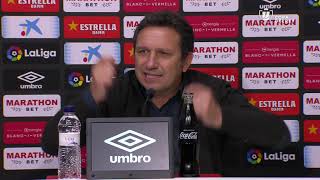 Rueda de prensa de Eusebio Sacristán tras el Girona FC vs Real Madrid 13 [upl. by Aciram]