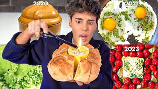 I Tried Every Single TikTok Food Trend From 2020 To 2024 [upl. by Gracie]