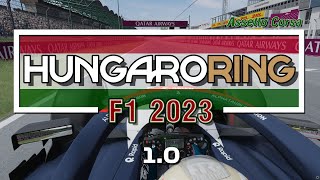 Assetto Corsa  Hungaroring Formula 1 2023 Extension 10 [upl. by Dnalwor]