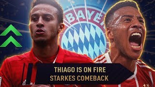 Thiago der neue Iniesta 🔥 Starkes Comeback in der CL 🏆FIFA 18 FC Bayern Karrieremodus 🏆5 Sumas [upl. by Alhan]