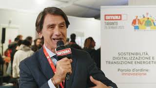 Smau Taranto 2023  Intervista a Roberto Settembrini Autorità di Sistema Portuale del Mar Ionio [upl. by Armallas]