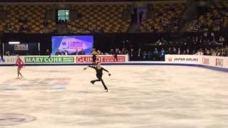 Evgenia Medvedeva  LP Practice Worlds 2016 333 combo RipponTano [upl. by Eliot]