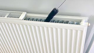 How to Remove Central Heating Cover for Cleaning  Quick amp Easy Spring Clean [upl. by Annoyi276]