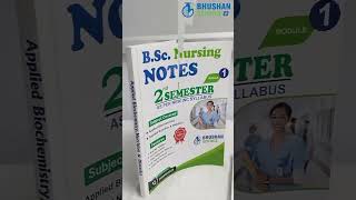 BSC Nursing 2nd Sem notes bhushanscience [upl. by Anaitsirk202]