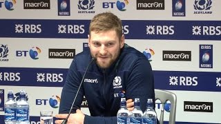 Scotland 2913 Wales  Finn Russell Post Match Press Conference  Six Nations [upl. by Itnuahsa288]