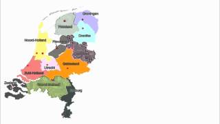 About The Netherlands provinces name rivers  Over Nederland provincies  Dutch culture [upl. by Suoivatram]