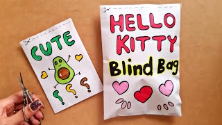 Blind bag Paper Tutorial 💖 How I make blind bag paper [upl. by Axe]