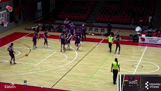 Essex Blades BUCS SEMIFINAL Basketball Mens 1st vs Loughborough University [upl. by Ardnala]