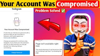 Your Account Was Compromised 2024  Instagram Your Account Was Compromised Problem Solve  Instagram [upl. by Monti]