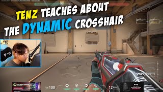 Tenz Teaches About The Dynamic Crosshair [upl. by Ahseekan]