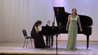 Concert de mélodie française FPoulenc GFauré ARoussel MRavel Minsk15032017 [upl. by Pansir]