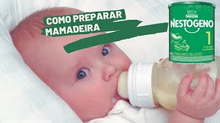 COMO PREPARAR LEITE NESTOGENO PARA BEBÊ recém nascido DO JEITO CERTO Fórmula [upl. by Neufer]