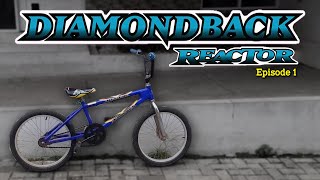 Sepeda BMX Diamondback Reactor  Ini Termasuk Old School belum ya [upl. by Erika]