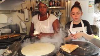 London Kids 201  Crepes at La Crêperie de Hampstead [upl. by Christoper]