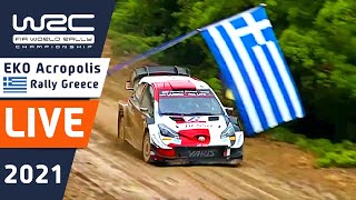 WRC LIVE  Shakedown at EKO Acropolis Rally Greece 2021  The WRC live stream from WRC ALL LIVE [upl. by Ennahgiel]