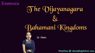 Vijayanagara amp Bahamani Empire Extent Rulers Contention Success amp Decline  ICSE Class 7 History [upl. by Berners]