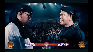 FlipTop  Hazky vs CripLi [upl. by Engenia419]