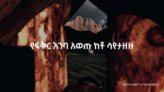 Aynoche aytewh by Betelhem Hyohannes Music by Yitages Birhanu Original song by Mesfin Mamo [upl. by Hertberg]