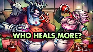 WHO HEALS MORE AATROX OR BRIAR [upl. by Adnohsal]