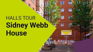 Student Accommodation tour Sidney Webb House [upl. by Aihsena190]