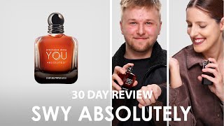 30 Day Team Review of Armani Emporio Armani Stronger With You Absolutely [upl. by Weisbrodt]