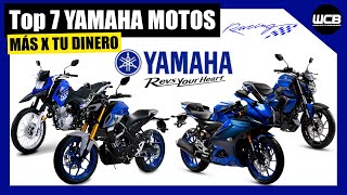 Top 7 YAMAHA MOTOS 2024 COSTOBENEFICIO 🇯🇵 🇲🇽 [upl. by Viking759]