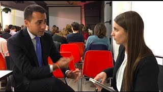 LOn Luigi Di Maio intervistato da Gloria Reményi – Berlino Magazine [upl. by Cohe950]