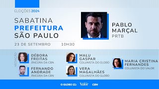 Pablo Marçal sabatina com candidatos à prefeitura de São Paulo [upl. by Tuchman]