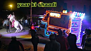 राजस्थानी बारात का तांडव  Aaj Mere yaar ki shaadi  Tejal DJ Kheda  shaadi Mubarak Song [upl. by Airamasor797]