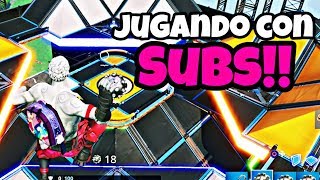 JUGANDO CON SUBS EN FORTNITE EN CREATIVO [upl. by Olvan]