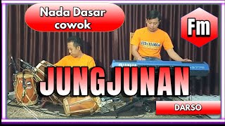 Jungjunan karaoke  Hdarso nada cowok Fm versi tanjidor [upl. by Bolte]