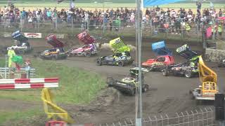 Stockcar F1 heat 3 Speedweekend Texel 2024  RaRaRacing [upl. by Wolbrom682]