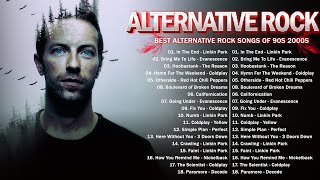 Alternative Rock Of The 90s 2000s  Linkin park Creed AudioSlave Hinder Nickelback Evanescence [upl. by Netsrejk]