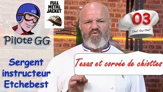 Objectif Top Chef  Sergent instructeur Philippe Etchebest  Le cauchemar en cuisine  Mentor 03 [upl. by Kcirdderf478]