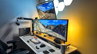 Upgrading my home office with a 49quot Ultrawide Monitor [upl. by Budwig]