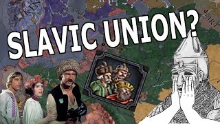 UNIFYING THE SLAVIC BROTHERS  CK2 LECH CZECH AND RUS ACHIEVEMENT RUN [upl. by Richart]