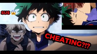 Deku CHEATS on Bakugo with Todoroki SUS PART 1 [upl. by Sadick]