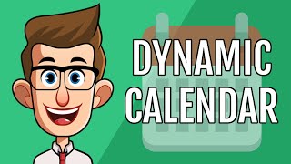 Create an Excel Calendar with Just ONE Formula [upl. by Emixam50]