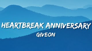 Giveon  Heartbreak Anniversary Lyrics [upl. by Murtha862]