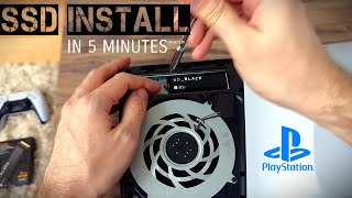 Install an SSD in Your PS5 in 5 Minutes [upl. by Kan]